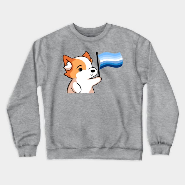 Gay Pride - Corgi Version Crewneck Sweatshirt by Forsakendusk